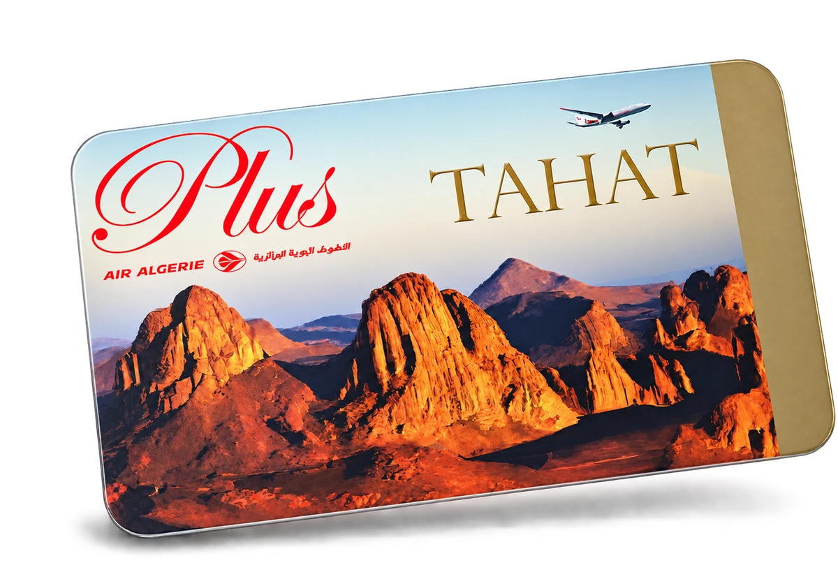 Carte Air Algérie Plus Tahat